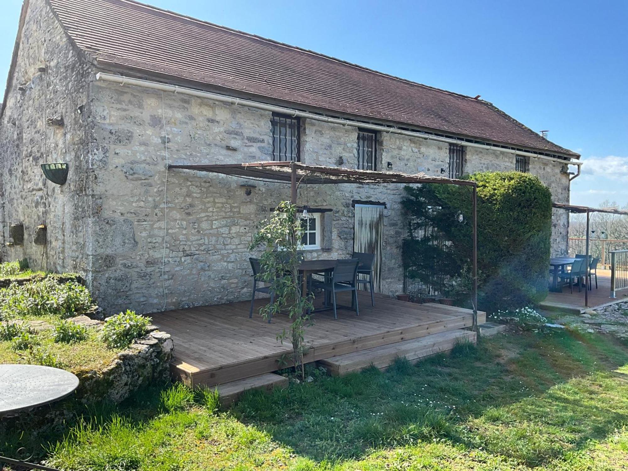 Les Gites Perard Caylus 外观 照片